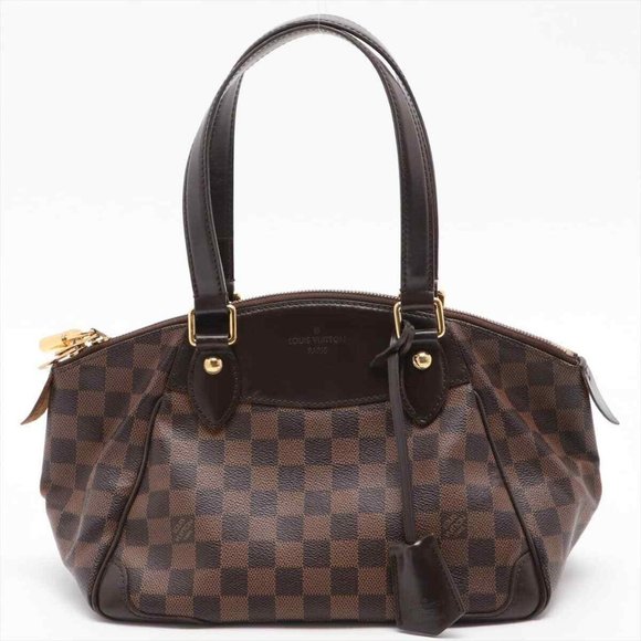 Verona PM Damier Ebene Shoulder Bag - Picture 1 of 9
